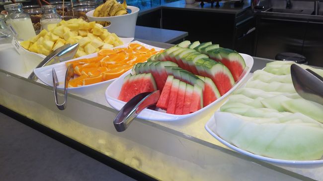 朝食は充実しています。