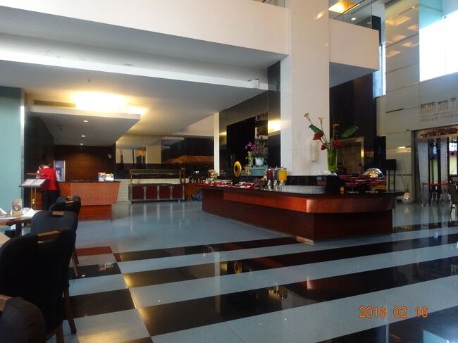 ホテルのレストランの様子