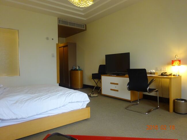 ホテルの部屋の様子