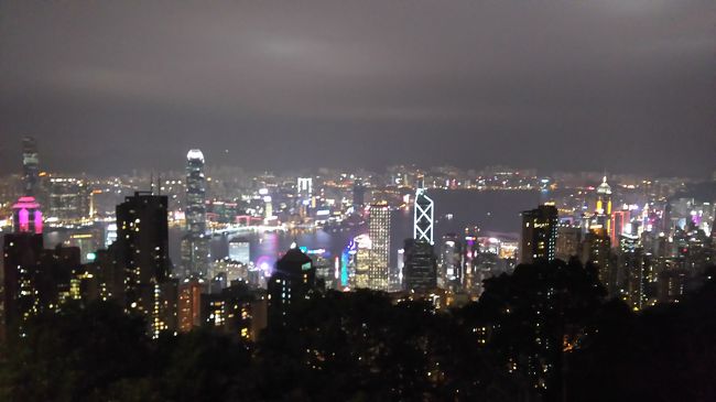 何度も見ていますが、香港の景色はやっぱり、これ！という感じがします。