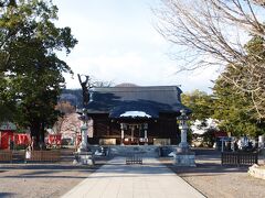 　温泉街の真ん中にある八幡神社(   https://www.tif.ne.jp/jp/spot/spot_disp.php?id=1832   )(飯坂町)に到着。

