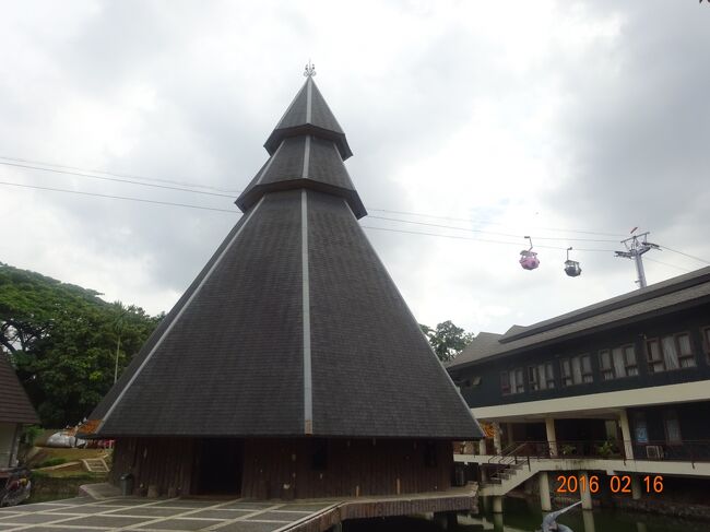 テーマパークの建物