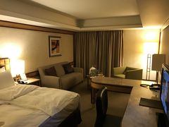 空港から約30分でホテル「インターコンチネンタルプラハ」に到着。ここに3泊します。３泊のうち2泊はポイントで宿泊（1泊40,000ポイント）。
部屋は、アップグレードで「１king bed executive room」になりました。 
