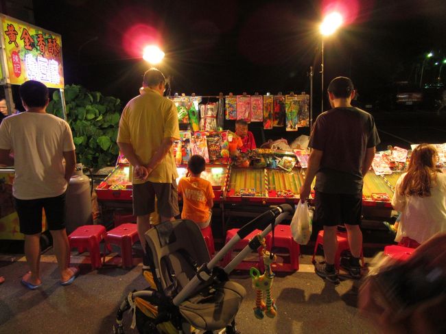 昔の縁日の出し物みたい。<br />