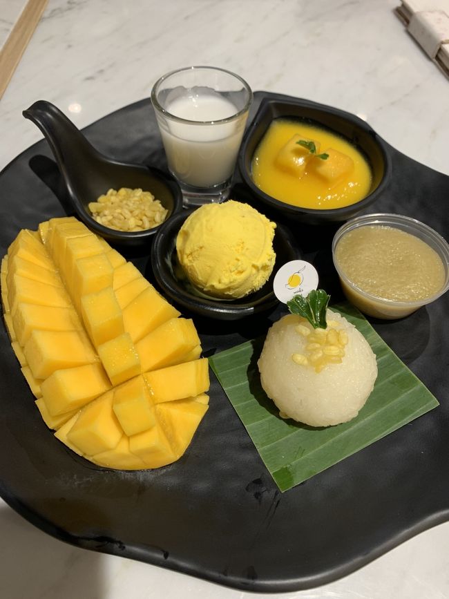 いまが旬だというマンゴーは甘くて美味しかったです！