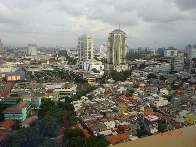 ジャカルタ市内の景色です