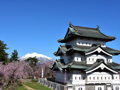 これぞ天守閣。
岩木山がきれいに見えるな～。