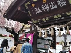 桜を満喫して近くにある櫻山神社に。