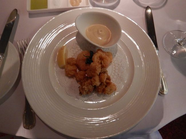 やっぱり地中海に来たらカラマリ（イカリング）を食べたいものです。