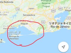 【Restinga da Marambaia レスチンガ・ダ・マランバイアを目指す...が.....】

リオデジャネイロの市街地から約40ｋｍ西に向かいます。