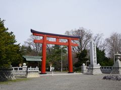 北鎮記念館の前に、
まずは北海道護国神社へ。
平成最後の日に神社参拝も良いね～。