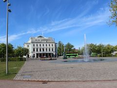 Stora Teatern前のBältespännarparken。