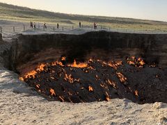 ようやく夕方、地獄の門に到着。

観光のため遠回りしたので8時間弱かかったような？
ちょい疲れました。