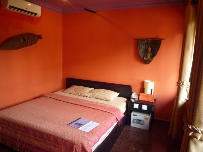 ダブルベッド。