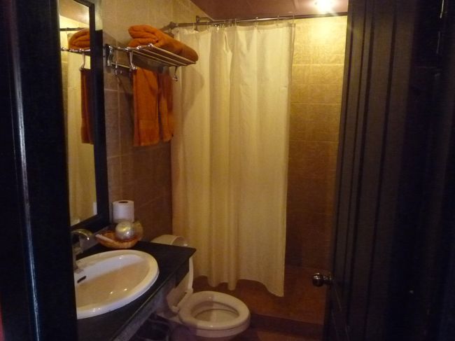 バスタブなしシャワーのみ。<br />