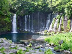 御殿場高原ビール時之栖に行き、
ランチビュッフェの後は白糸の滝へ。

マイナスイオン～～
たっぷり～～
気持ちがいい～♪