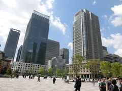 東京駅丸の内側も綺麗に整備されてて、お天気も良かったので気持ちいい~朝でした。