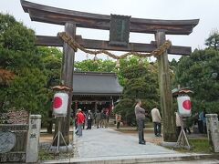 こちらが神社