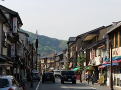 ９時頃には無事～城崎温泉駅周辺に着き、近くのコインパーキングに車を停めました。