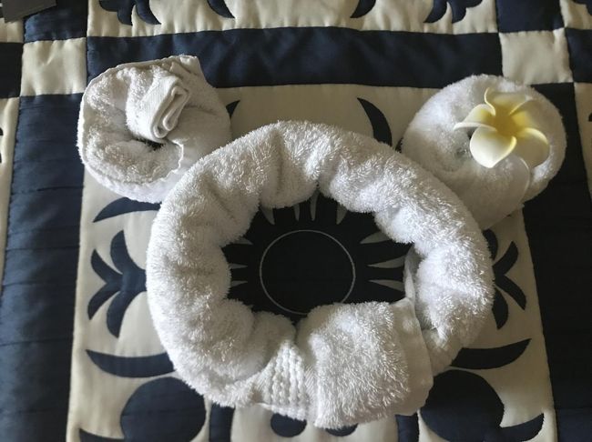 タオルがミッキーでした☆