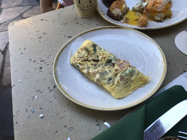 手作りのオムレツ