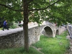 (10:53) 

≪タバケ橋≫ 18世紀オスマン帝国時代の、長さ8mの石橋。かつてはラナ川にかかり、この橋を渡ってティラナに農産物や家畜が持ち込まれていたが、1990年代に歩行者用に修復された。