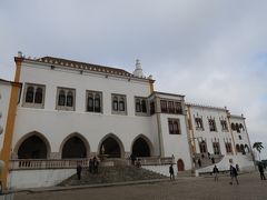 【シントラ国立宮殿】

まずは、シントラ国立宮殿 （Palácio Nacional de Sintra）を訪問
大人ひとり9.5ユーロで入場。

ここは歩いて館内を巡ります。