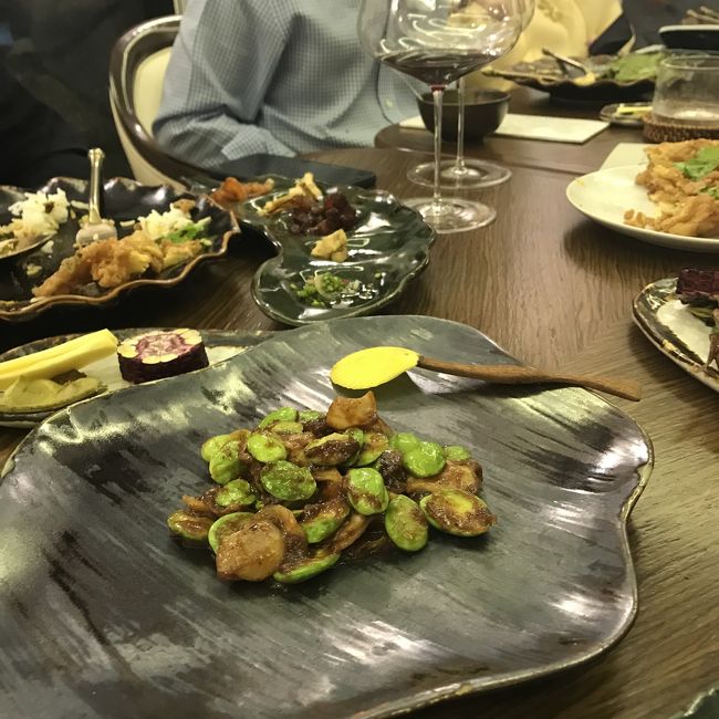 サラダの後のご飯と食べるおかず達