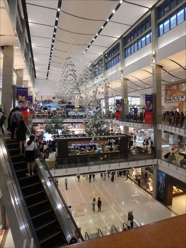 いや～～、しかしここも<br /><br />とんでもなく巨大で若者ばかりで<br /><br />どっちへ歩いていったらよいものやら<br /><br />欲しいものがあっても探し出せないし。<br /><br />エネルギー吸い取られます・・・(>_<;)<br /><br />ここも、このフロアから眺め渡していただけで、<br /><br />館内の他のどこへも歩き出せずにギブアップ。