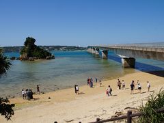 古宇利大橋  

前回、日帰り沖縄したとき豪雨で行くのやめたところにリベンジです！

今回は雲一つない快晴！！！