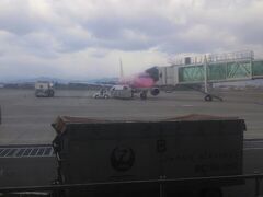 旅の始まりは県営名古屋空港からフジドリームエアラインズで花巻空港へ