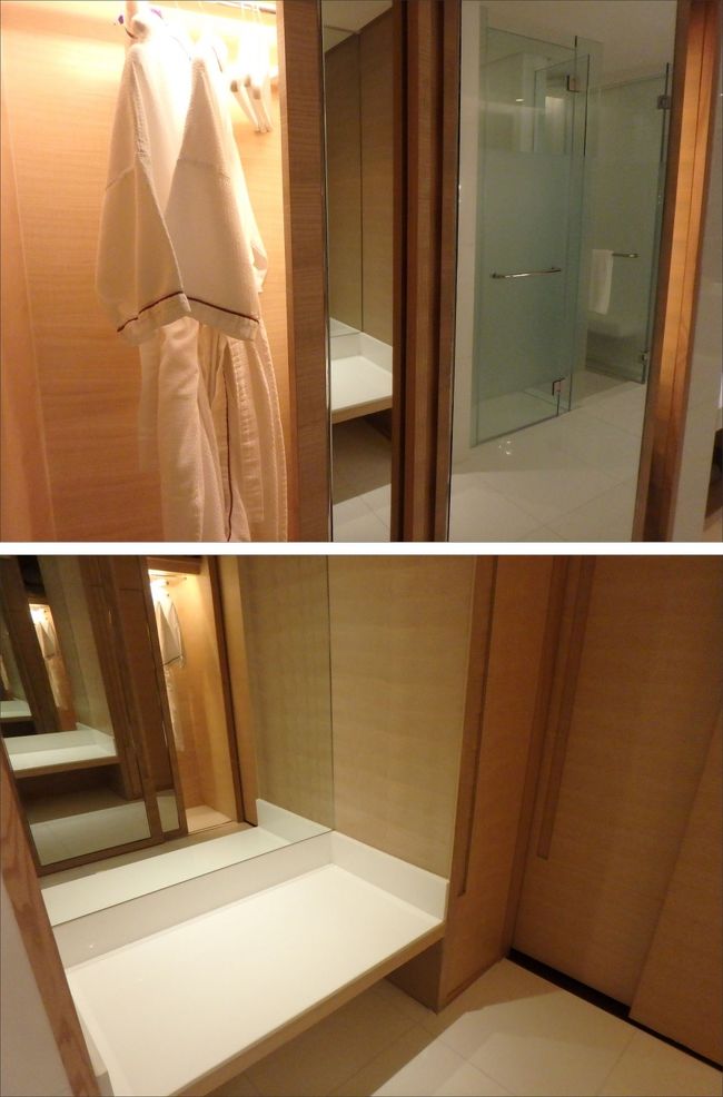 一番奥が、クローゼットとラゲッジスペース。<br /><br />突き当りのドアの向こうが玄関なので、ここからも出入り出来るともっと便利だったのですが、ロックされてるみたいで開きませんでした。。