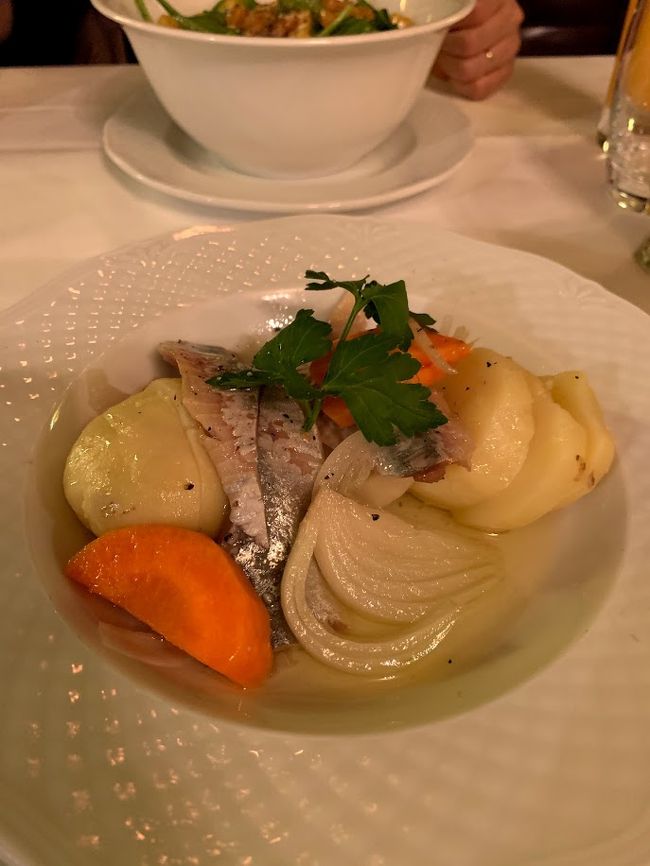 ニシンの温野菜