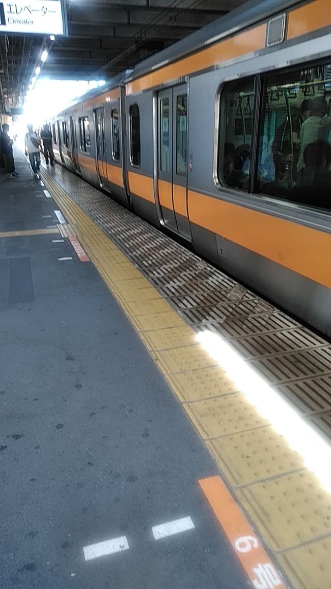 京王線で高尾駅迄行き<br />高尾駅から中央線で一駅先の西八王子駅迄