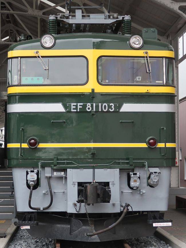 梅小路公園-3 京都鉄道博物館a プロムナード ☆名車両ずらり