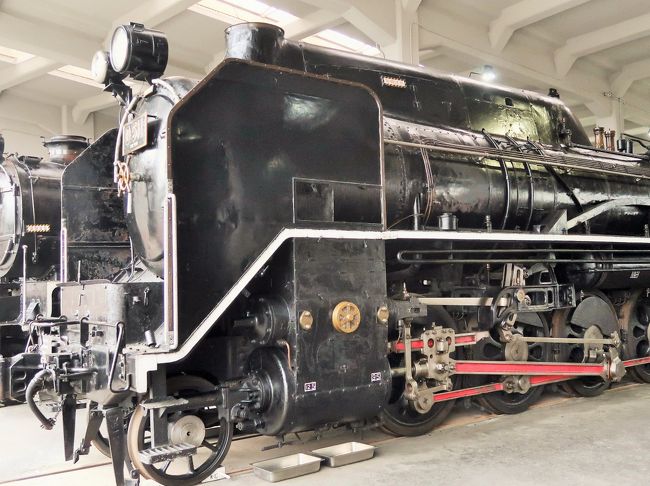 梅小路公園-5 京都鉄道博物館c 蒸気機関車の名機 ☆義経号・お