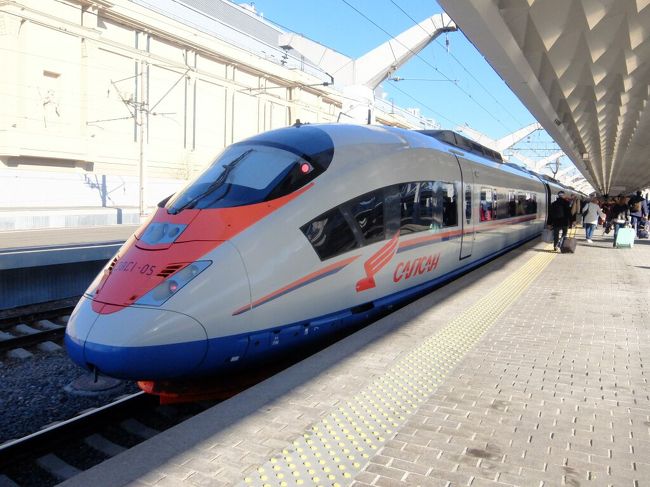 高速鉄道サプサン号でサンクトペテルブルグからモスクワへ移動と 赤の広場周辺の偵察 モスクワ ロシア の旅行記 ブログ By Empenguinさん フォートラベル