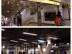 ドニチエコきっぷを使って地下鉄で栄まで戻ったら、今度はバスに乗るわよ～♪
宇宙的空間のオアシス21にあるバスターミナル。
とっても広くて綺麗で素晴らしい☆