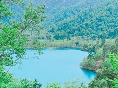 オコタンペ湖
北海道三大秘湖で展望台からしか望めません

日によって色が変わるそう
本日は美しいライトブルーでした　

