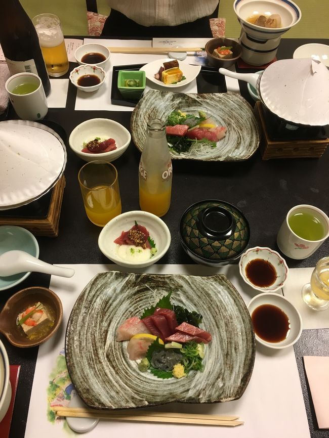 晩ご飯。大変美味しゅうございました！