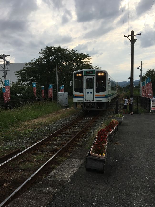 帰りの天浜線はラッピングじゃなかった。