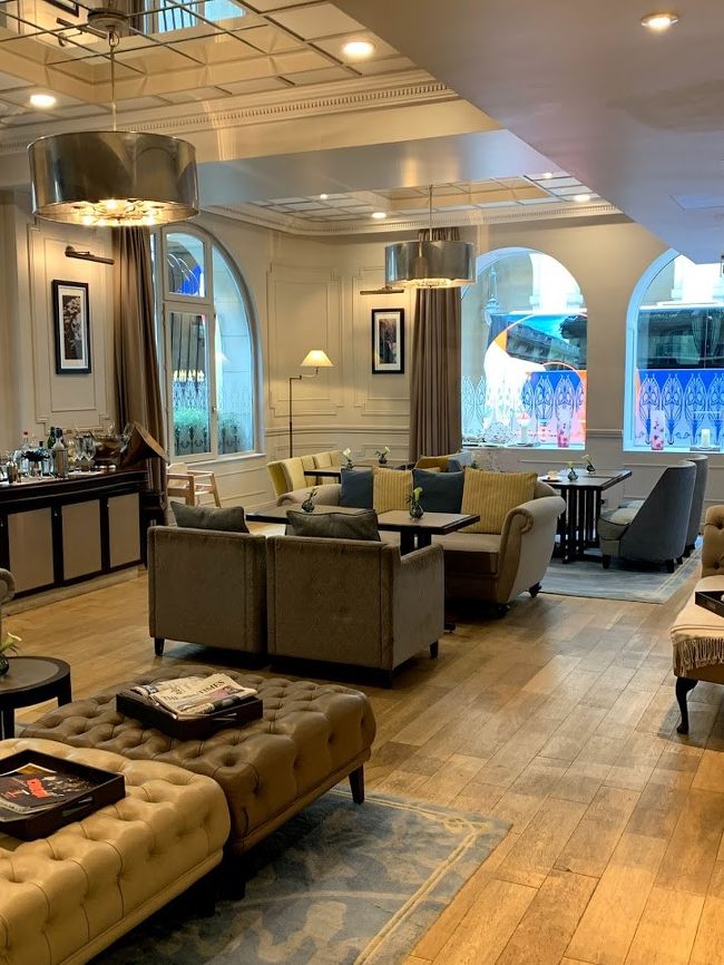 このホテルは観光地にも近いので、休憩のためにカフェ代わりに帰ってくることができて大変便利です。