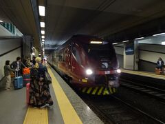 ミラノ空港からミラノ中央駅は列車

空港特急マルペンサエクスプレスにて移動

