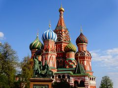 ワシリー寺院。
ここに来るためにロシアに来たんです！こんなに美しくて楽しい寺院、CGでも合成でもなくほんとに存在したんだと感動。
