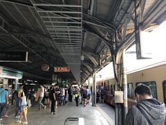 そうこうしているうちに、台南に到着しましたよ。

14時40分。だいたい50分の列車旅。