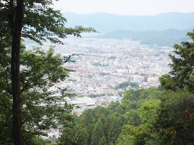 途はん途上　北山方面のパノラマ