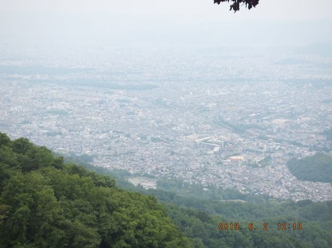 比叡ケーブル駅から