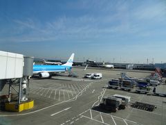 アムステルダム　スキルポール空港　着