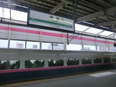13:11
福島に到着。
ここで数分間停車するとの事なので、列車を降りてみたら‥