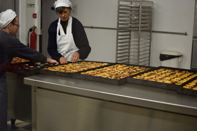 作っているところ<br />